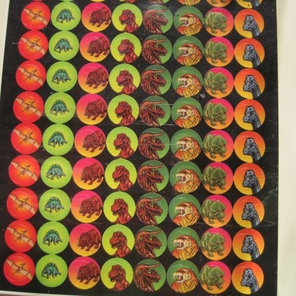 Eureka Paper Magic Group 704 Dinosaur Mini Motivational Stickers Older Product! - Picture 4 of 6